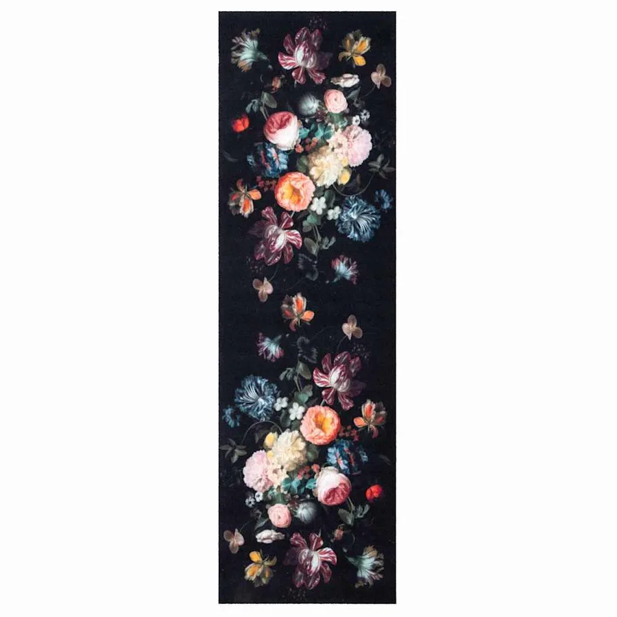 Tapis de Cuisine Noir 300 x 60 cm Velours - 2