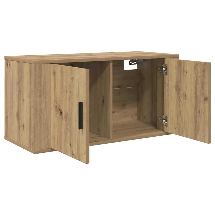 Ensemble de meuble TV mural 3 pcs Chêne artisanal - 6