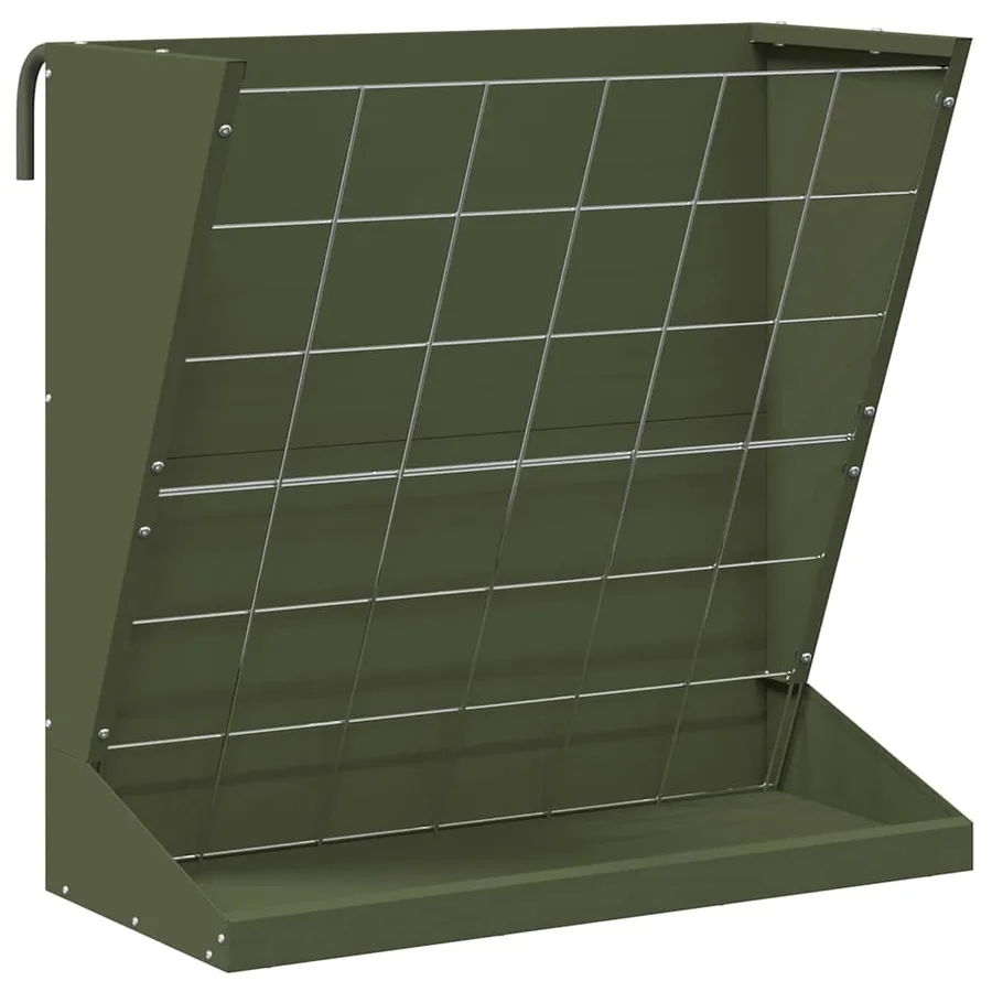 Distributeur de Foin Vert olive 71 x 33 x 70 cm - 2