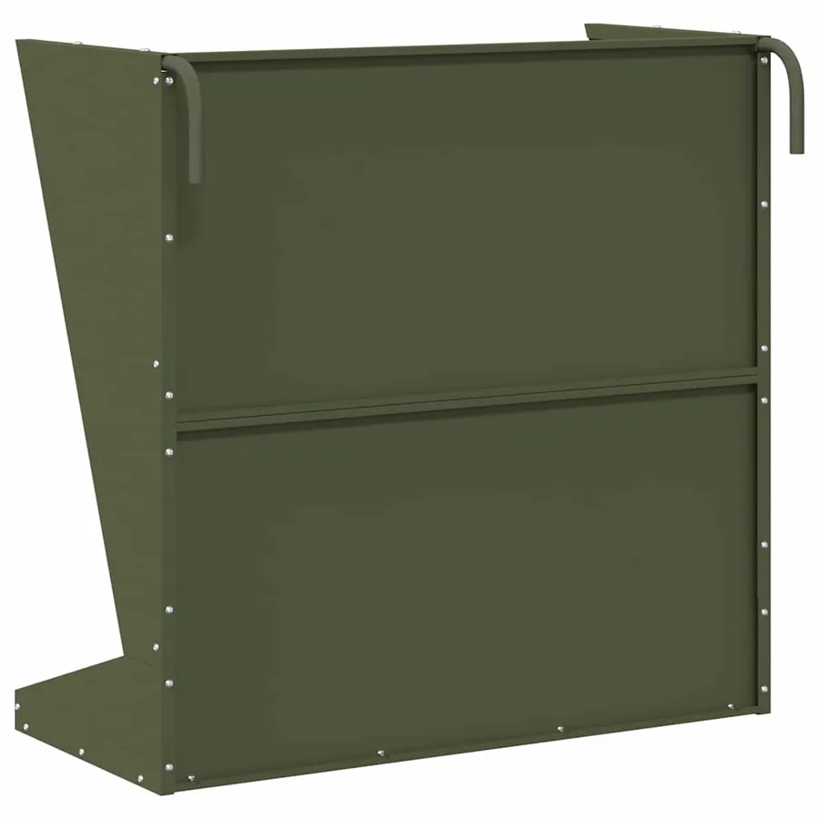 Distributeur de Foin Vert olive 71 x 33 x 70 cm - 7