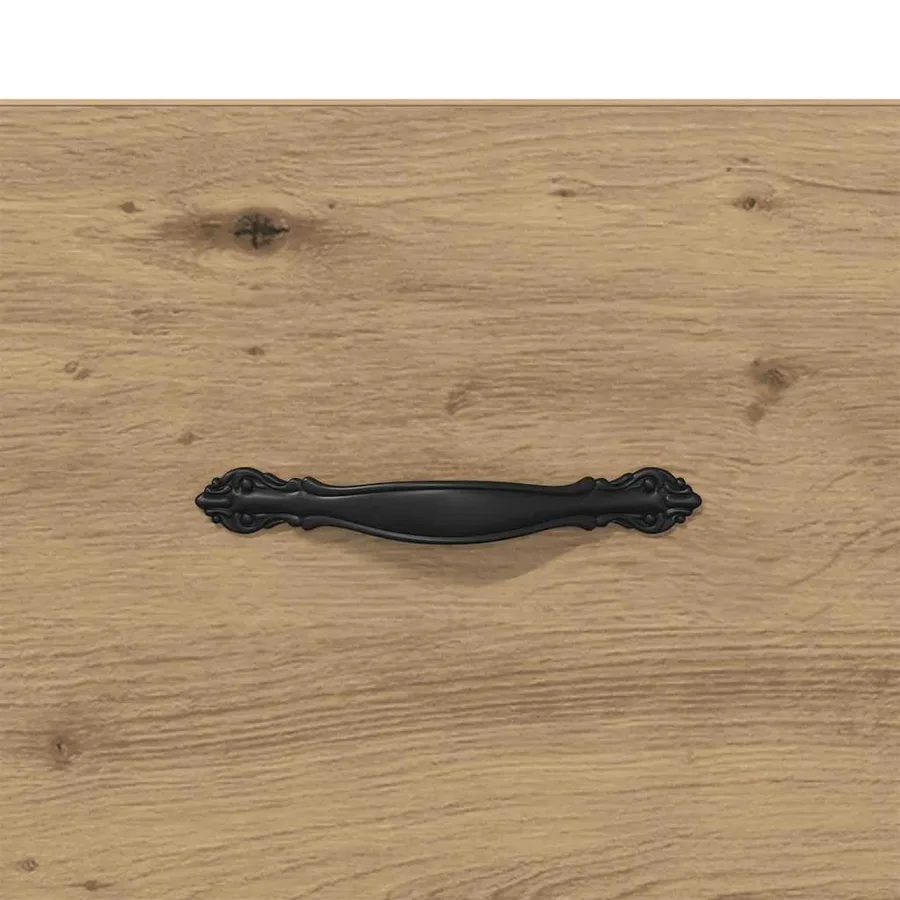 Cabinet de chevet 2 pc chêne artisanal 35 x 35 x 20 cm - 11