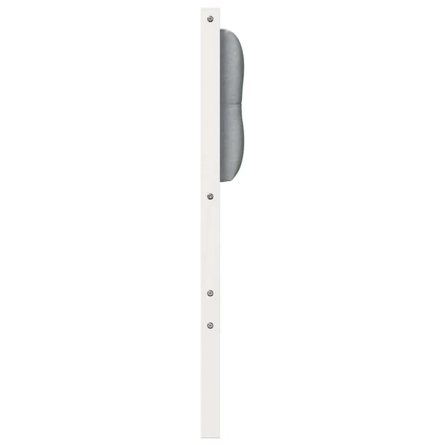 Tête de lit Autre Blanc et gris clair 160 cm Bois massif en pin - 5