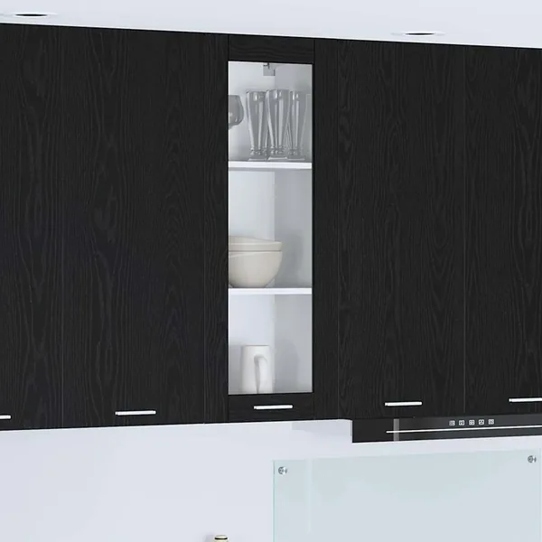 Armoire suspendue Chêne noir 40 x 31 x 100 cm Bois d'ingénierie