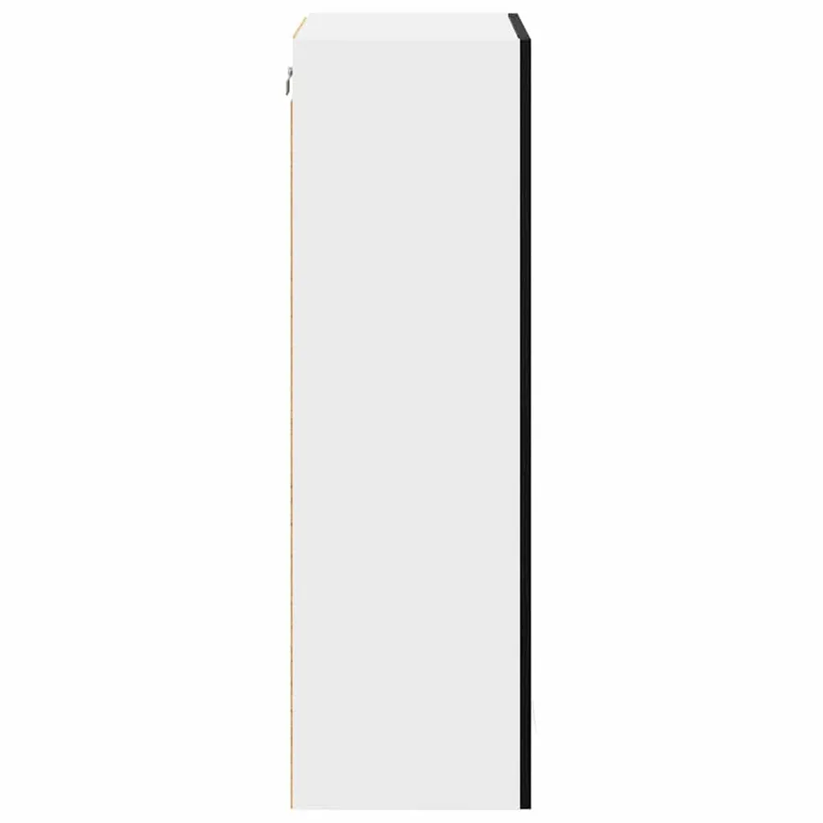 Armoire suspendue Chêne noir 40 x 31 x 100 cm Bois d'ingénierie - 7