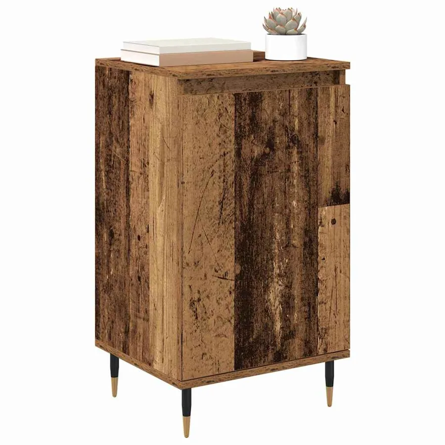 Buffet 2 pcs Bois Ancien 40 x 35 x 70 cm - 3