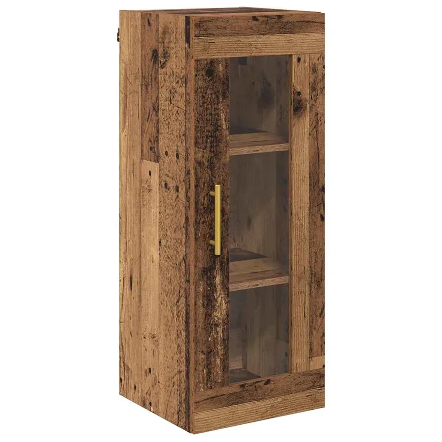 Meuble mural Bois Ancien 34,5 x 34 x 90 cm - 2
