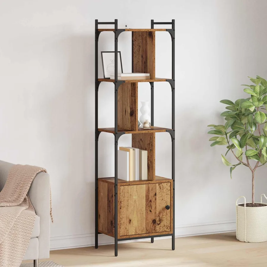 Bibliothèque Bois Ancien 44,5 x 30 x 154,5 cm Bois d'ingénierie