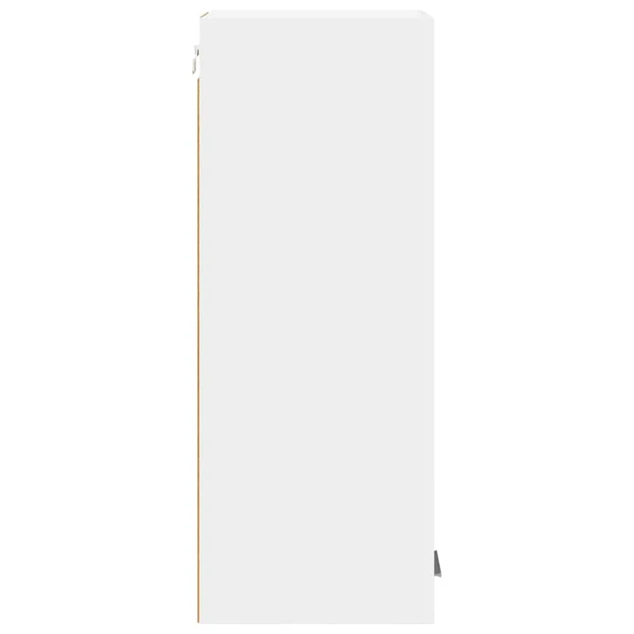 Armoire suspendue Blanc 30 x 31 x 80 cm Bois d'ingénierie - 7