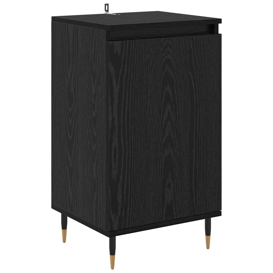 Buffet 2 pcs Chêne noir 40 x 35 x 70 cm - 5