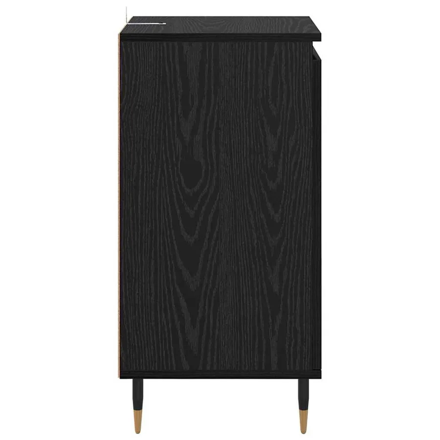 Buffet 2 pcs Chêne noir 40 x 35 x 70 cm - 7