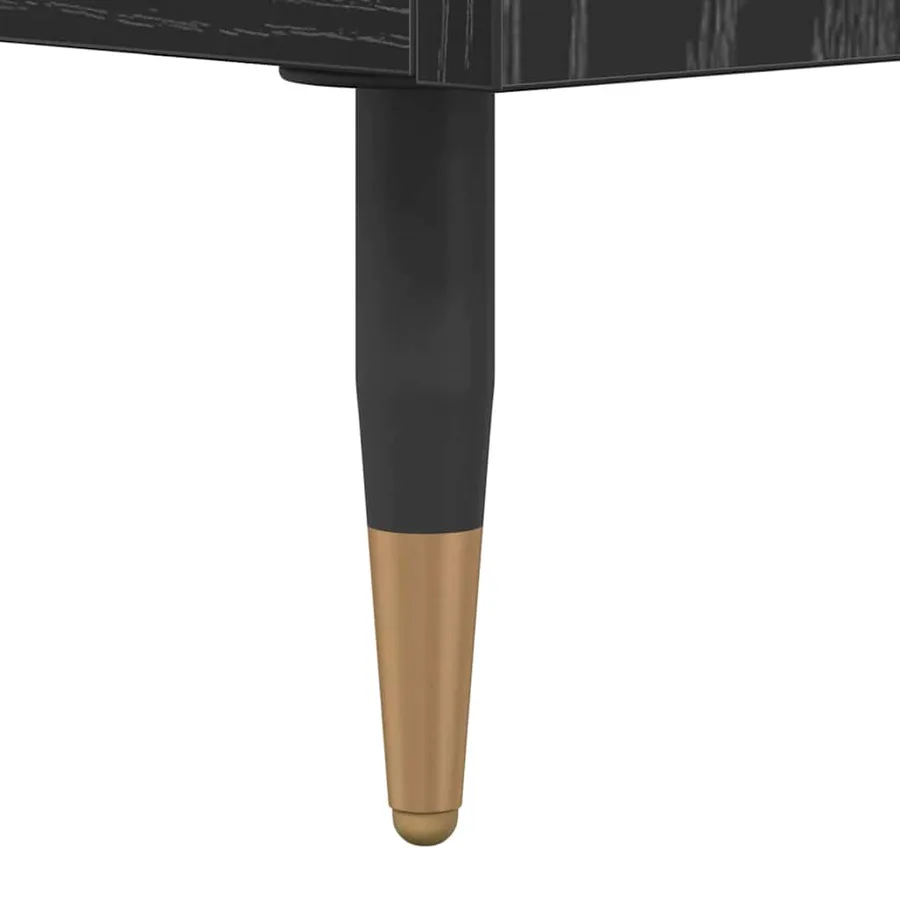 Buffet 2 pcs Chêne noir 40 x 35 x 70 cm - 8