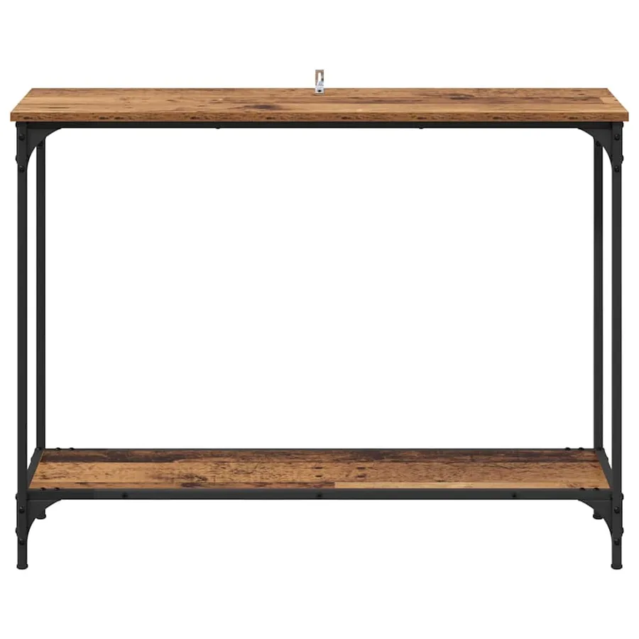 Table console Bois ancien 101 x 30.5 x 75 cm Bois d'ingénierie - 5