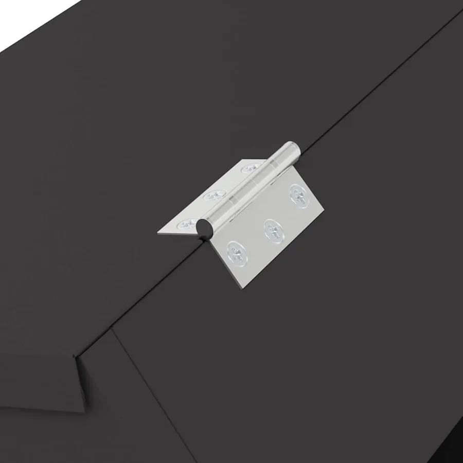 Distributeur pour lapins Noir 64.5 x 25.5 x 45.5 cm - 9