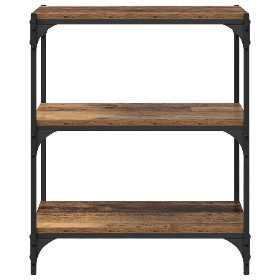 Bibliothèque Bois ancien 60 x 33 x 70,5 cm - 5