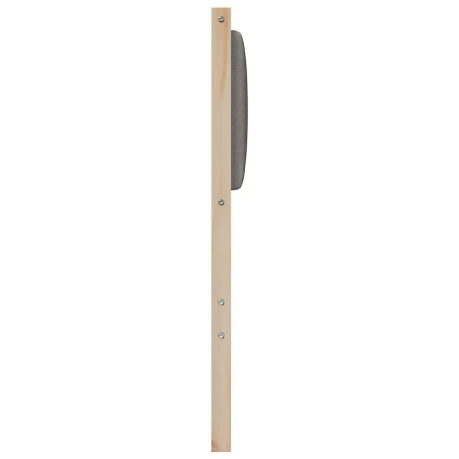 Tête de lit Autre Marron 80 cm Bois massif en pin - 5