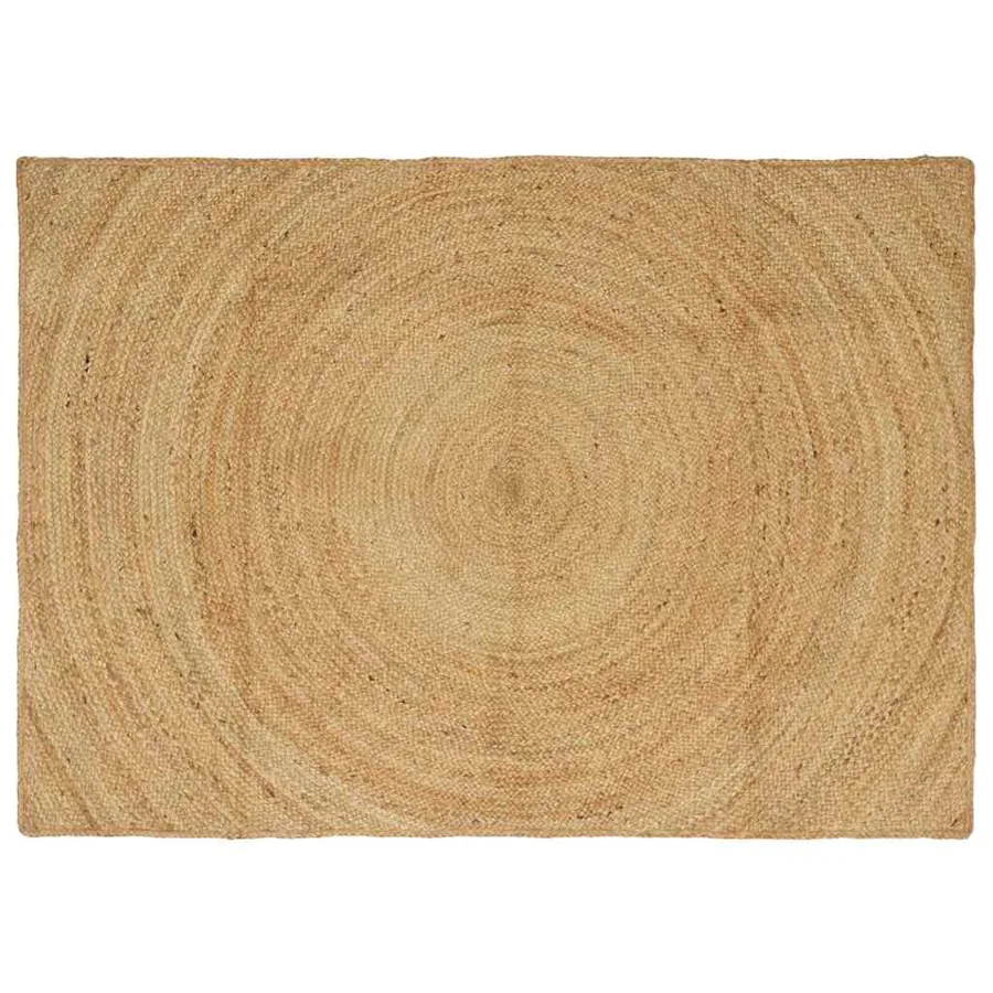 Tapis de surface Naturel 140 x 200 cm Jute