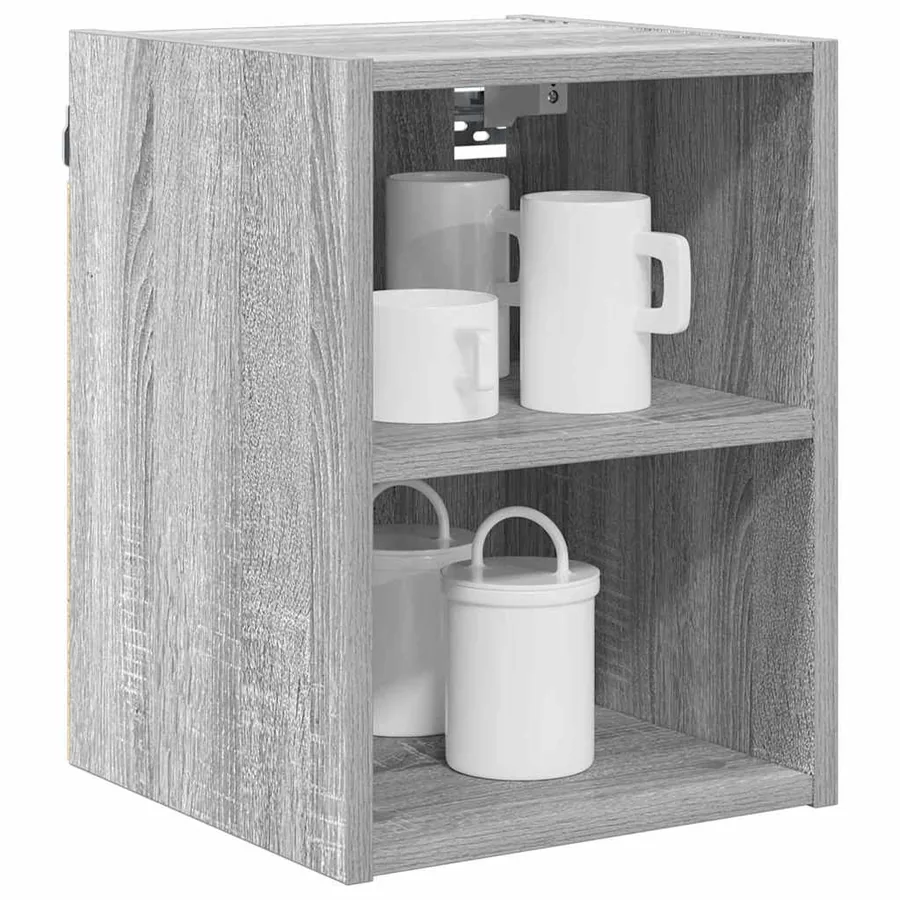 Armoire suspendue avec stockage Gris Sonoma 30 x 29,5 x 40 cm - 3