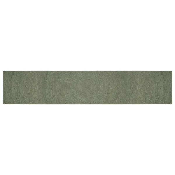 Tapis de surface Vert olive 80 x 400 cm Jute