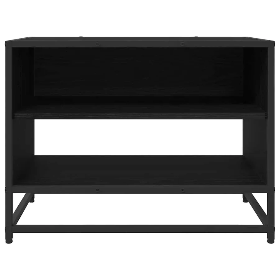 Unites TV Chêne noir 61 x 40 x 46 cm Bois d'ingénierie - 5