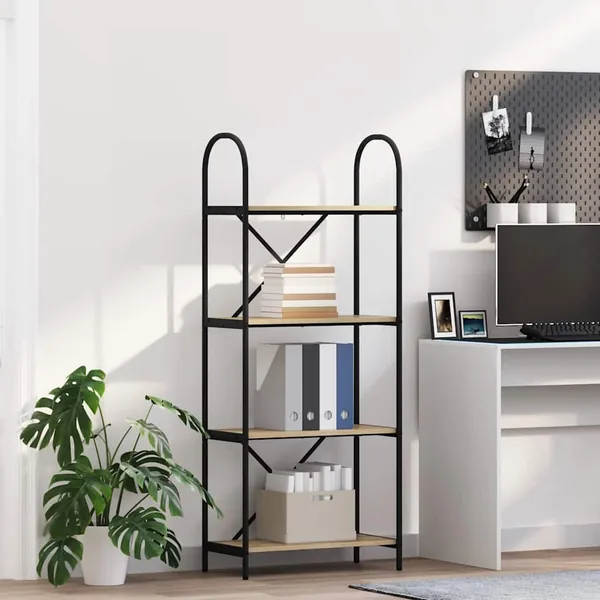 Étagère Chêne Sonoma 60 x 30 x 146 cm Bois d'ingénierie