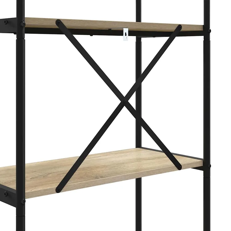 Étagère Chêne Sonoma 60 x 30 x 146 cm Bois d'ingénierie - 9