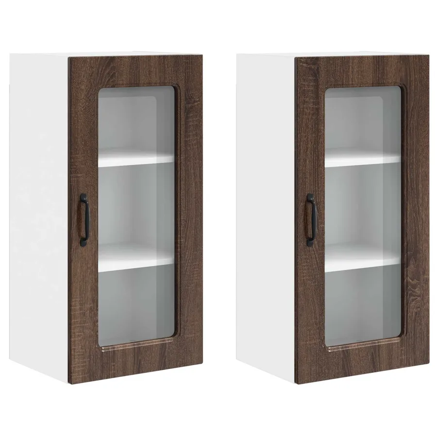 Panneau de lave-vaisselle Kalmar 2 pcs Chêne brun - 2