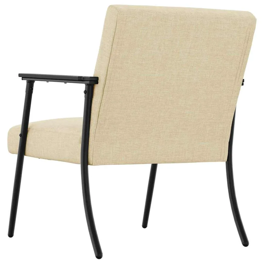 fauteuil Crème tissu - 6