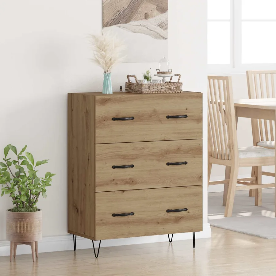 Buffet Chêne artisanal 69,5 x 34 x 90 cm