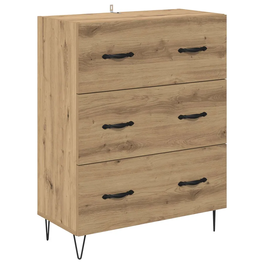 Buffet Chêne artisanal 69,5 x 34 x 90 cm - 2