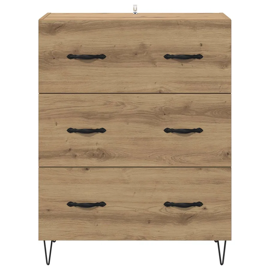 Buffet Chêne artisanal 69,5 x 34 x 90 cm - 6
