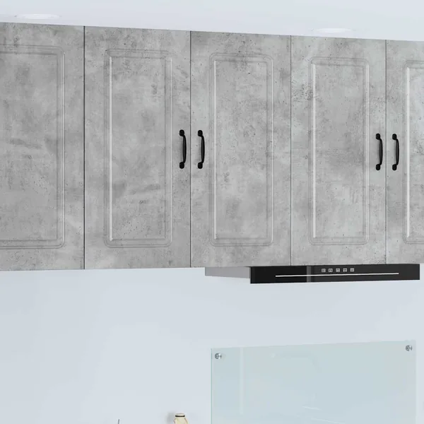 Panneau de lave-vaisselle Kalmar Gris béton 80 x 31 x 80 cm