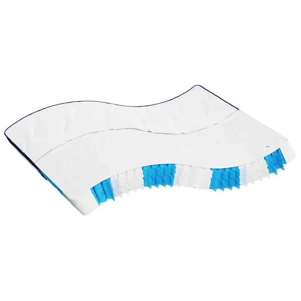 Matelas à ressorts ensachés dureté moyenne 160x200 cm