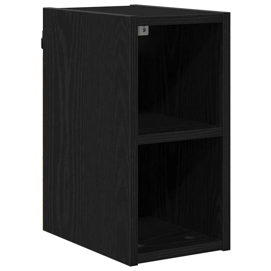 Armoire suspendue avec stockage Chêne noir 20 x 29,5 x 40 cm - 2
