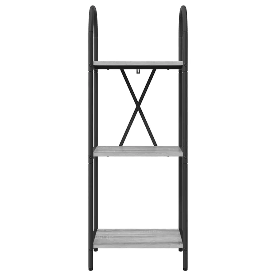 Étagère Gris Sonoma 40 x 30 x 109 cm Bois d'ingénierie - 5