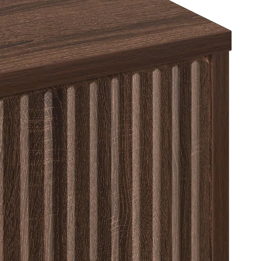 Table basse Chêne brun 90 x 49 x 46 cm Bois d'ingénierie - 11