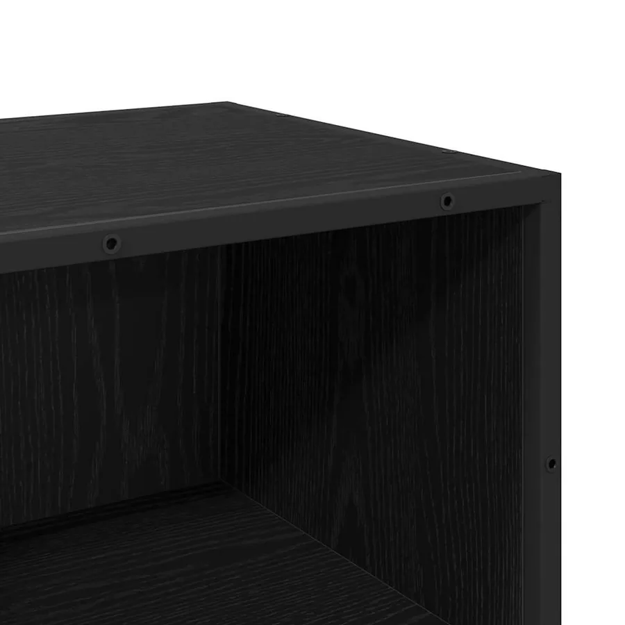 Ensemble de mobilier de salle de bain 4 pcs Chêne noir - 14