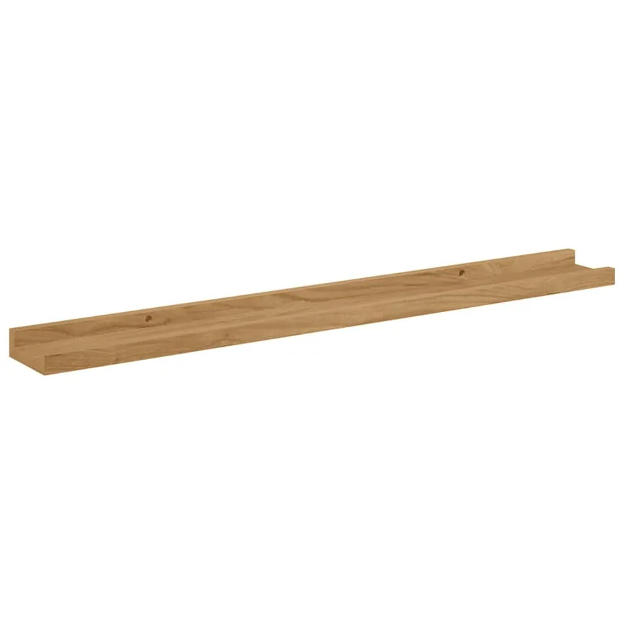 Étagère Murale Montage mural 2 pcs Marron 80 x 9 x 3 cm - 6