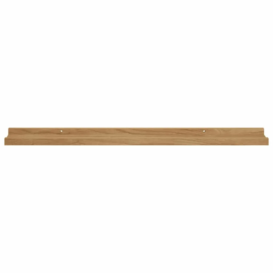 Étagère Murale Montage mural 2 pcs Marron 80 x 9 x 3 cm - 7