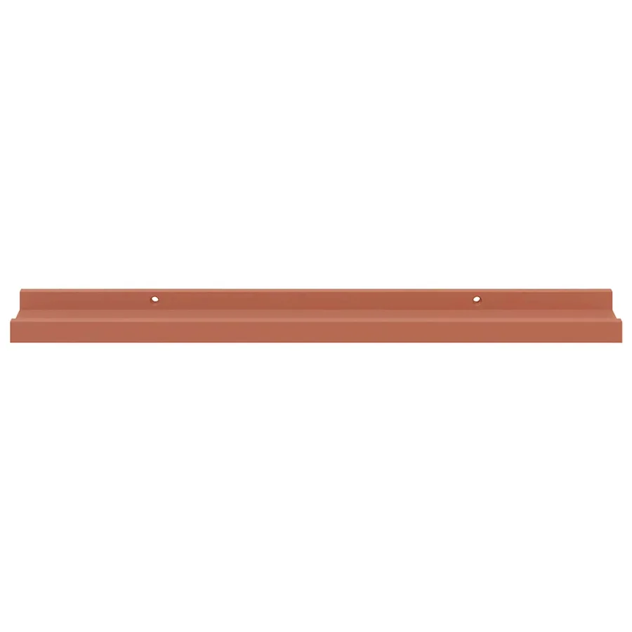 Étagère Murale Montage mural 4 pcs Rouge 60 x 9 x 3 cm - 7