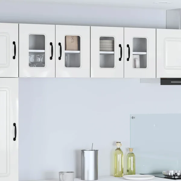 Panneau de lave-vaisselle Kalmar 2 pcs Blanc brillant