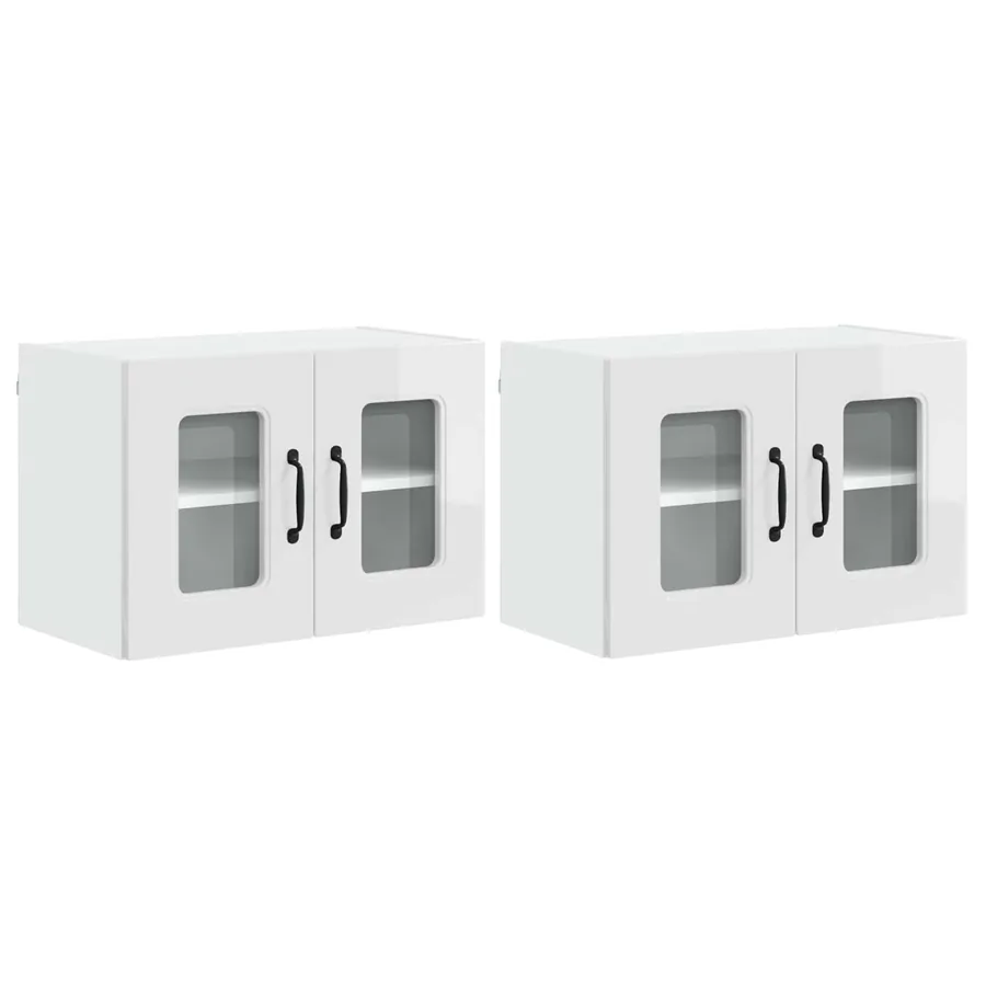 Panneau de lave-vaisselle Kalmar 2 pcs Blanc brillant - 2