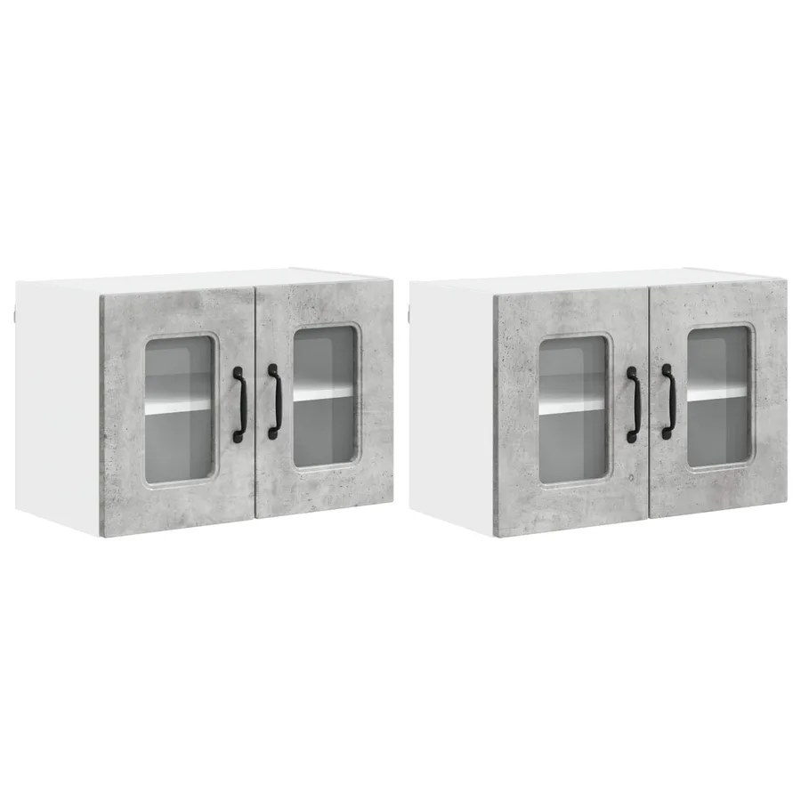 Panneau de lave-vaisselle Kalmar 2 pcs Gris béton - 2