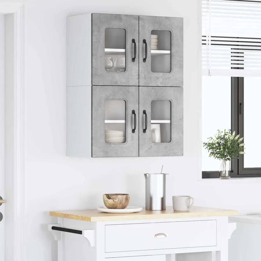 Panneau de lave-vaisselle Kalmar 2 pcs Gris béton - 4