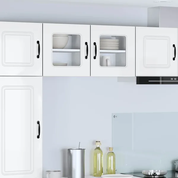 Panneau de lave-vaisselle Kalmar 2 pcs Blanc brillant