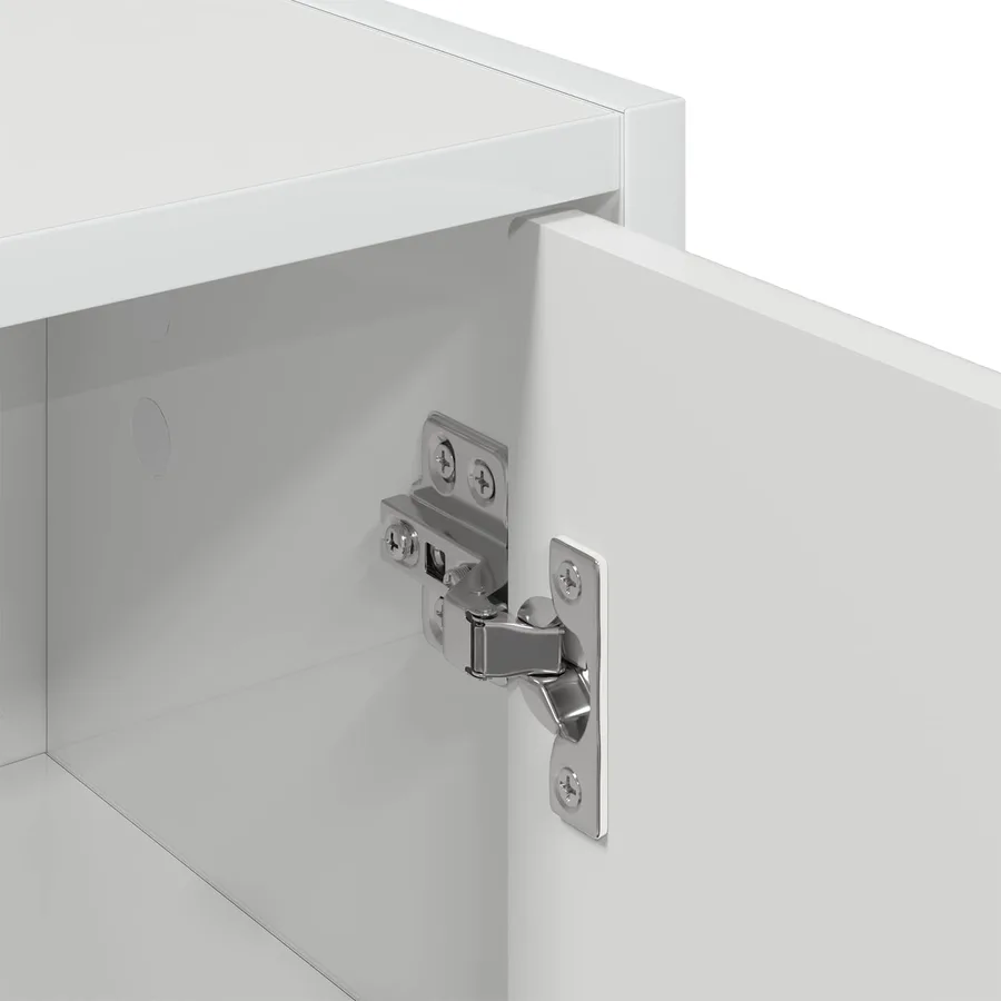 Cabinet de salle de bain Blanc brillant 39 x 23,5 x 65 cm - 10