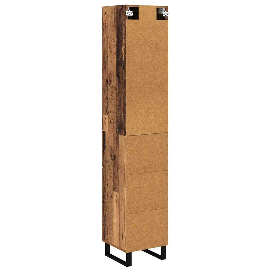 Haut Armoire Bois Ancien 34,5 x 34 x 180 cm Bois d'ingénierie - 10