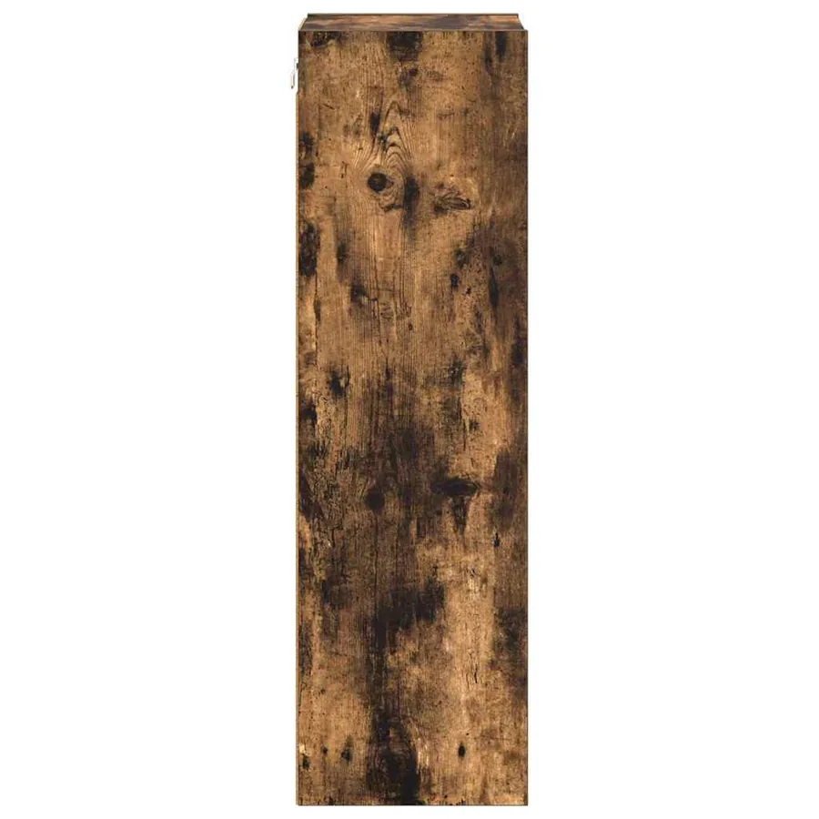 Armoire suspendue avec stockage Chêne fumé 30 x 29,5 x 100 cm - 6