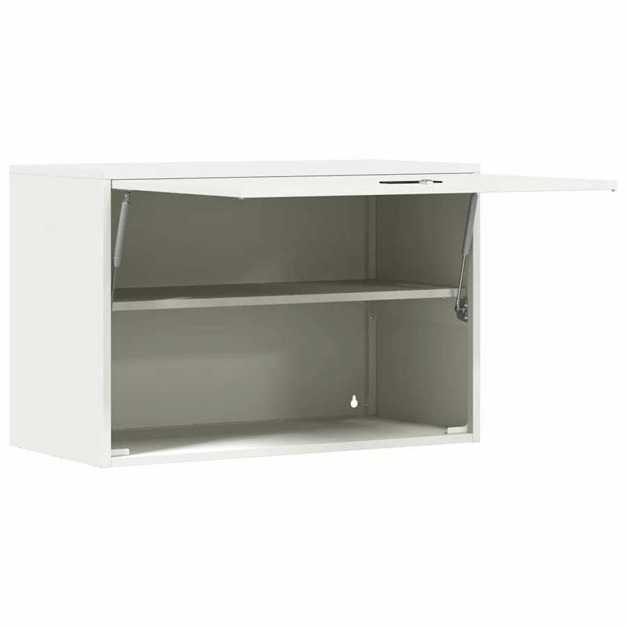 Armoire murale pour garage Blanc 80 x 40 x 53 cm - 5