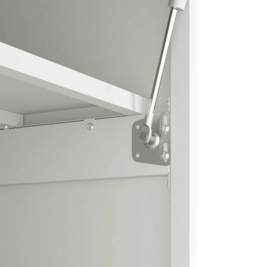 Armoire murale pour garage Blanc 80 x 40 x 53 cm - 9