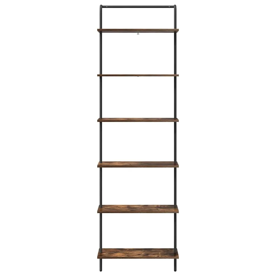 Étagère Chêne fumé 60 x 24 x 203 cm Bois d'ingénierie - 5